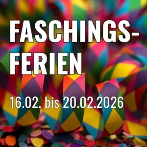 Faschingsferien 2026 in Stefans Kampfkunstschule