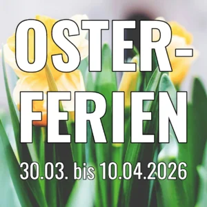 Osterferien 2026 in Stefans Kampfkunstschule